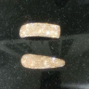 Sparkling Gold Tone Barrettes❗️
